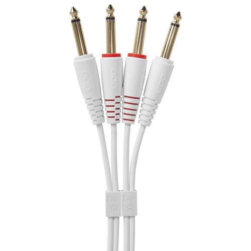 Аудиокабель UDG Set Jack-Jack White 1,5m (U97002WH)